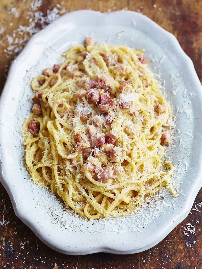 PASTA A LA CARBONARA