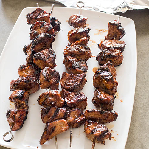 BROCHETAS DE SOLOMITO DE CERDO