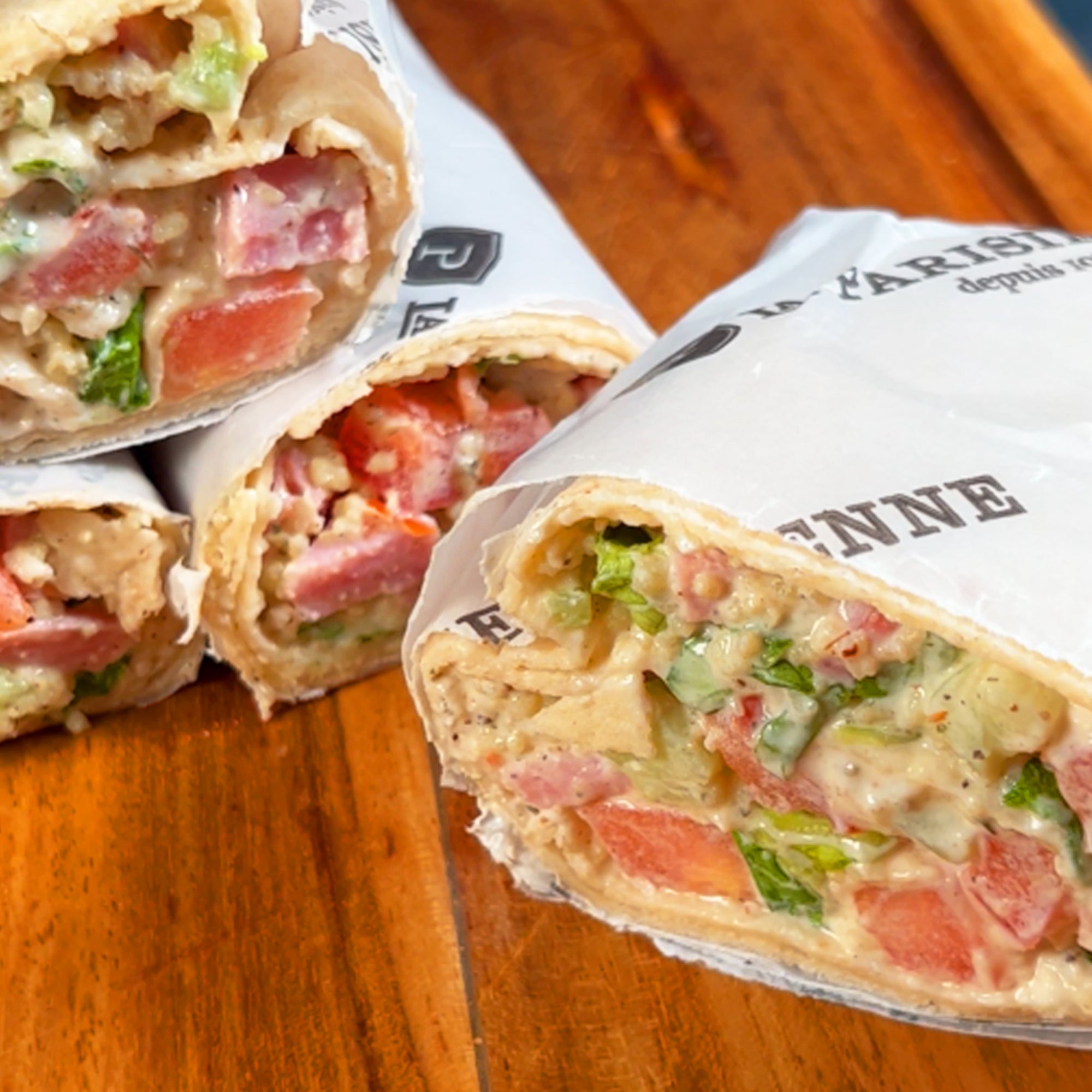 WRAP CON SAUCISSON DE PARÍS