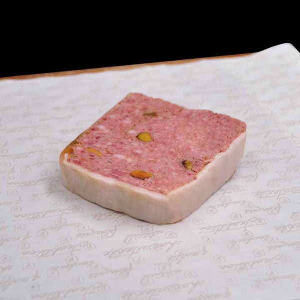 Paté con pistacho