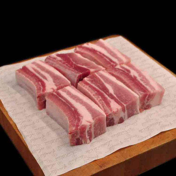 Costilla de cerdo sin piel